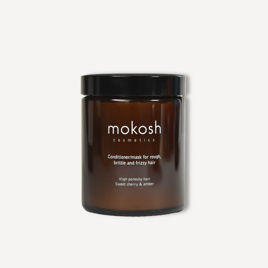 CONDITIONER/MASK FOR BRITTLE, FRIZZY HAIR "CHERRY & AMBER"