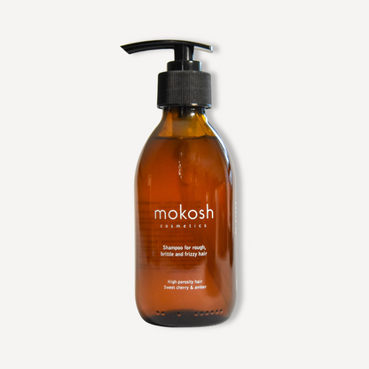 SHAMPOO FOR BRITTLE AND FRIZZY HAIR "CHERRY & AMBER"